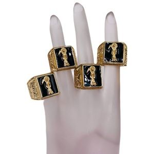 rings, the grim reaper, rolled gold